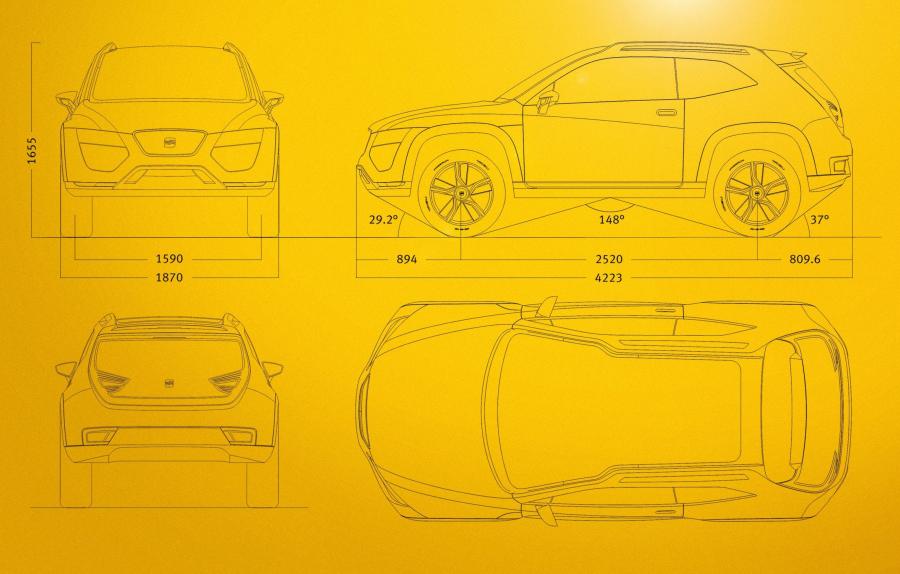  Seat Tribu Concept 2007 года  (фото 4 из 43)